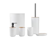 Set de Baño 6 Piezas Bambú