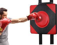 Bolsa de Boxeo Montada en la Pared  Rojo