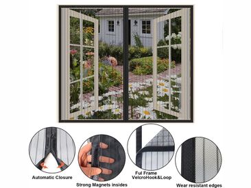 Mosquitera Ventana Magnetica 120x150cm