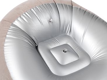 Sofa Inflable1 Cuerpo GRIS