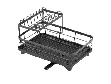 Escurridor de Platos Ajustable Sobre el Fregadero