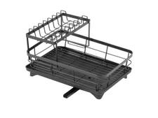 Escurridor de Platos Ajustable Sobre el Fregadero