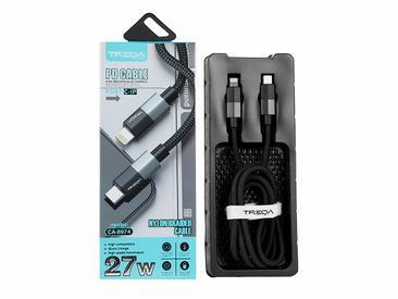 Cable Trenzado de Carga 1 m CA-8974 Tipo C-IOS
