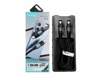 Cable Trenzado de Carga 1m CA-8975 Tipo C- Tipo C